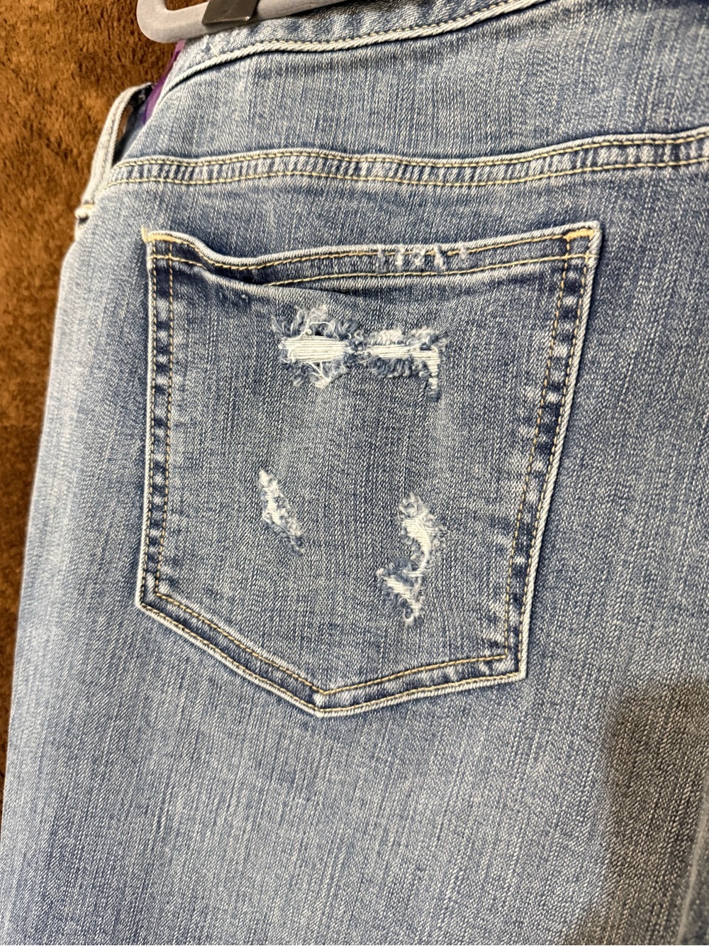 torrid Light Wash Ripped Boyfriend Jeans - Picture 6 of 6